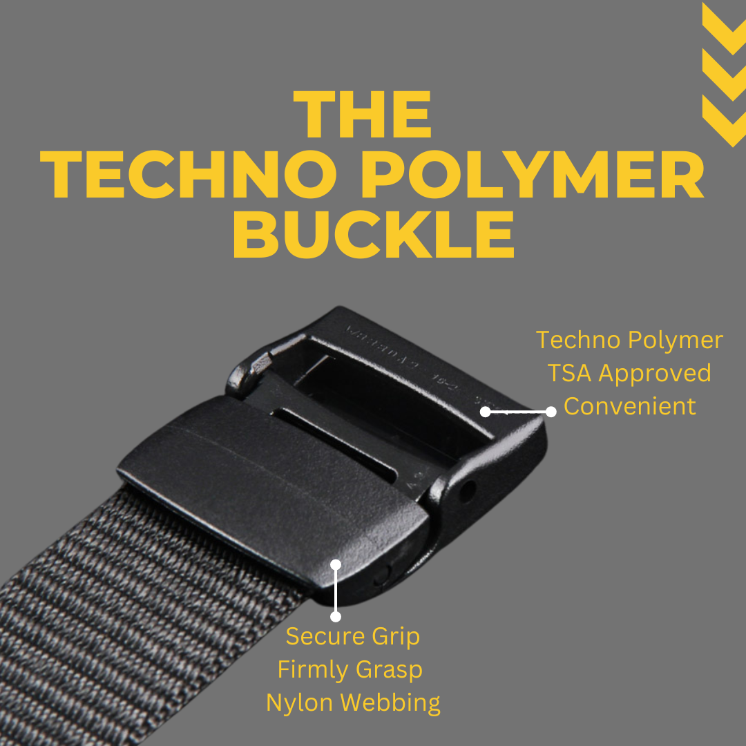 The Techno Polymer Belt Buckle – Nylon Belt