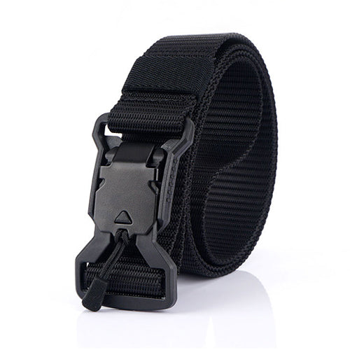 The Oversize Rattle Snake Magnetic Nylon Belt