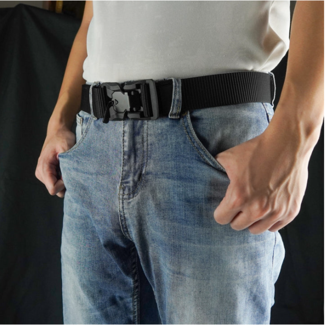 white christmas dresses Trafalgar Men's Wyatt 35mm Genuine Leather Casual Jean Belt main image 1