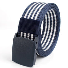 Load image into Gallery viewer, The Oversize Casual Striped Nylon Belt
