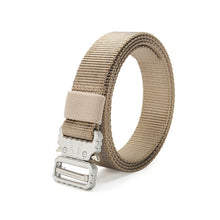 Load image into Gallery viewer, The Oversize Silver Cobra Tactical Belt
