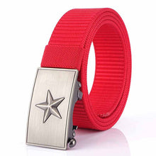 Load image into Gallery viewer, The Oversize Shiny Star Nylon Belt
