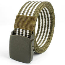 Load image into Gallery viewer, The Oversize Casual Striped Nylon Belt
