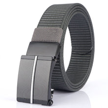 Load image into Gallery viewer, The Oversize Silver Lined Nylon Belt
