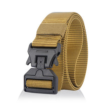 Load image into Gallery viewer, The Oversize Gun Metal Nylon Belt
