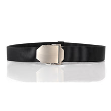 Load image into Gallery viewer, The Oversize Silver Metal Nylon Belt
