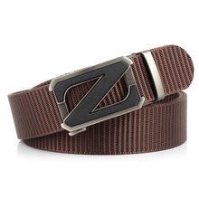 Load image into Gallery viewer, The Oversize Letter Z Buckle Nylon Belt
