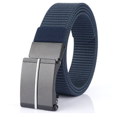Load image into Gallery viewer, The Oversize Silver Lined Nylon Belt
