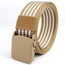 Load image into Gallery viewer, The Oversize Casual Striped Nylon Belt
